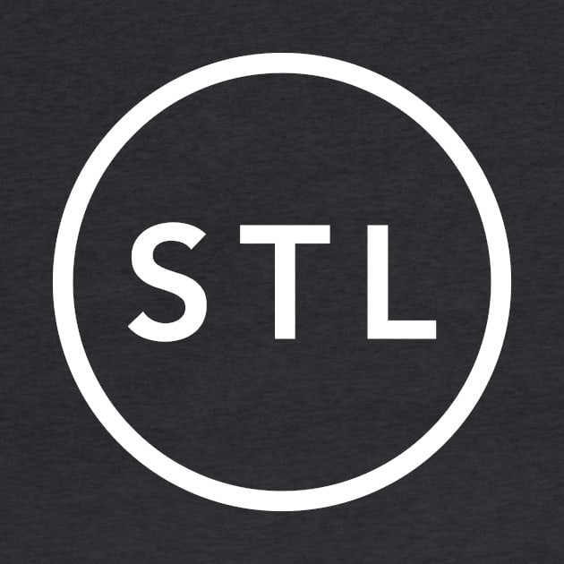 St. Louis STL Circle Left Chest by EA Design